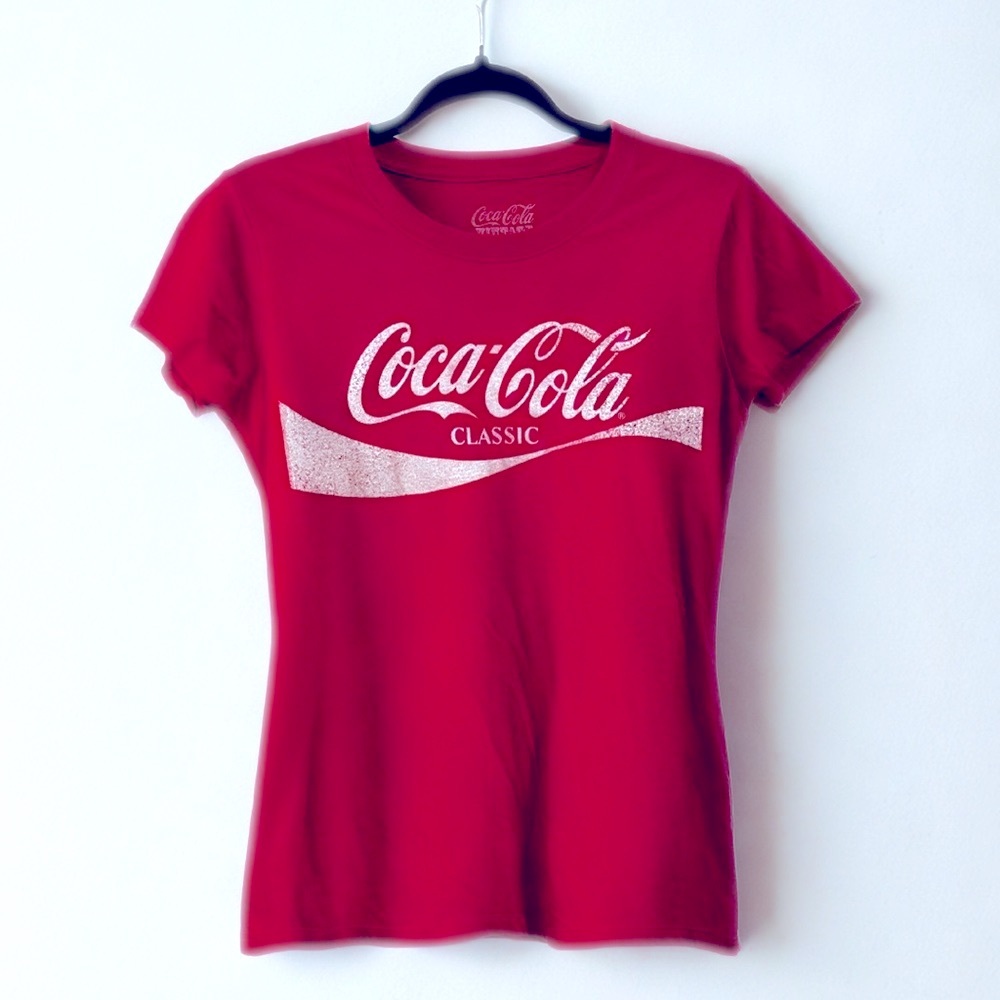 Y2k Coca-Cola Classic Red Short Sleeve Graphic T-shirt xl